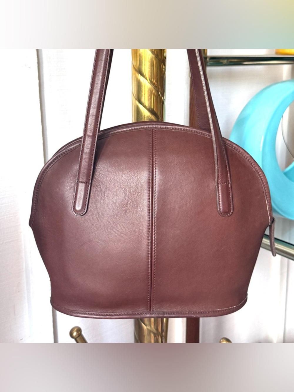 VTG Coach Asheville Zip | No. 9089 | Mahogany | Beautifully Aged - Picture 2 of 15